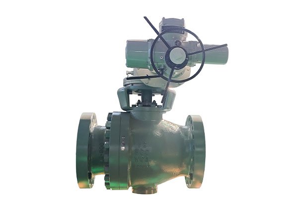 12" 900磅 WCB材质 电动硬密封耐磨球阀